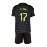 Real Madrid Lucas Vazquez #17 Tredje sæt Børn 2022-23 Kortærmet (+ Korte bukser)